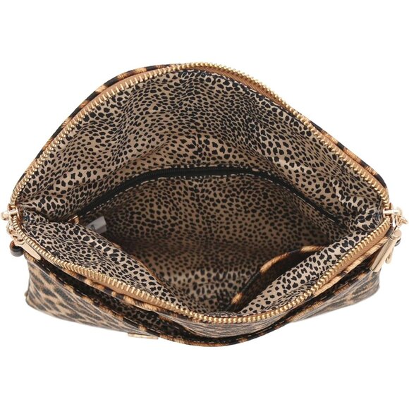 Stylish Leopard Print Handbag with Multiple Pockets – Perfect for Every Occasion - Picture 5 of 7